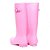Galocha Iconic Pink - Bota Feminina Impermeável Slim Clássica Rosa Matte - Imagem 8