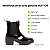 Galocha High Way - Bota Feminina Impermeável com Salto Preto Gloss - Imagem 4