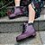 Galocha Purple - Bota Feminina Impermeável Coturno Berinjela Matte - Imagem 5