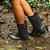 Galocha Thorns - Bota Feminina Impermeável Preto Matte com Spike - Imagem 5