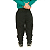 Calça Infantil Moletom Jogger Preta | Treme Terra - Imagem 2