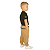 Calça Infantil Moletom Jogger Coyote | Treme Terra - Imagem 2