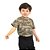 Camiseta Infantil Camuflada Digital Areia - Imagem 1