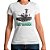 Camiseta Militar Feminina Estampada Lugar de Mulher é no Tanque - Imagem 1