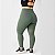 Legging Feminina Cintura Alta Compressiva Verde Militar - Imagem 3