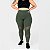 Legging Feminina Cintura Alta Compressiva Verde Militar - Imagem 2