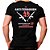Camiseta Militar Estampada AK-47 Antiterrorismo | Preta - Atack - Imagem 2