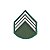Divisa Bordada 3° Sargento Verde - Imagem 1