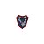 Patch Bordado Siga-me Com Fecho de Contato - Imagem 1