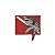 Patch Bordado Mergulho com Tubarões com Fecho de Contato - Imagem 1