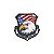 Patch Bordado Addison Eagle com Fecho de Contato - Imagem 1