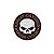 Patch Bordado Harley Davidson com Fecho de Contato - Imagem 1