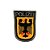 Patch Bordado com Fecho de Contato Polizei Colorido - Imagem 1