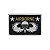Bordado Termocolante Bandeira Airborne Preto - Imagem 1
