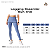 Legging Essential Run Trot Azul | Authen - Imagem 4