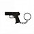 Chaveiro Pistola USP Compact .45 Bélica - Imagem 1
