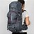 Mochila Mountaineer Curtlo 40+5L LF - Cinza c/ Bordô - Imagem 4