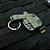 Kit Com 5 Chaveiros Coldre Holster Bélica - Verde - Imagem 3