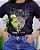 Blusa T shirt Feminina Raio Leopard - Imagem 2