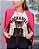 Blusa T shirt Feminina Gatinho Rockabilly - Imagem 4