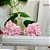 Laço de Cetim Florido Rosa Luxo com Strass e Mini-Pérolas - Imagem 2