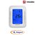 T6861V2WB-F - TERMOSTATO DIGITAL RESIDEO / HONEYWELL HOME VERTICAL FLOATING TELA AZUL 230V SERIE T6861 - Imagem 1