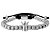 Pulseira Masculina Prateada Kit 3 em Aço Inox Cirúrgico Coroa - Imagem 3