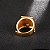 Anel Masculino Buda Banhado a Ouro 18K Ajustável Frete Grátis - Imagem 3
