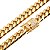 Corrente Masculina Grumet Grossa Banhada a Ouro 18k - 12MM x 70CM - Imagem 4