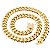 Corrente Masculina Grumet Grossa Banhada a Ouro 18k - 12MM x 70CM - Imagem 5