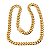Corrente Masculina Grumet Grossa Banhada a Ouro 18k - 12MM x 70CM - Imagem 3