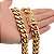Corrente Masculina Grumet Grossa Banhada a Ouro 18k - 12MM x 70CM - Imagem 2