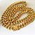 Corrente Masculina Grumet Grossa Banhada a Ouro 18K - 10MM x 70CM - Imagem 2