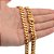 Corrente Masculina Grumet Grossa Banhada a Ouro 18K - 10MM x 70CM - Imagem 1