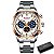 Relógio Curren Masculino Cronógrafo Quartzo Pulseira Em Aço Inox - Imagem 5
