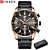 Relógio Curren Masculino Cronógrafo Quartzo Pulseira Em Aço Inox - Imagem 8