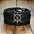 Pulseira de Couro Masculina Timão de Navio Ajustável KIT 4 Unidades - Imagem 1