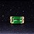 Anel Pedra Verde Esmeralda Fusion Banhado a Ouro 18K Ajustável - Imagem 4