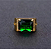 Anel Banhado a Ouro 18K Ajustável com Pedra Esmeralda Fusion - Imagem 5