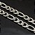 Corrente de Aço Inox 6 mm Fígaro 60 cm Frete Grátis - Imagem 4