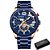 Relógio Curren Masculino Cronógrafo Quartzo Pulseira Aço Inox - Imagem 6