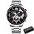 Relógio Curren Masculino Cronógrafo Quartzo Pulseira Aço Inox - Imagem 7