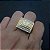 Anel Santa Ceia Jesus Banhado a Ouro 18K - Imagem 5