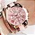 Relógio Feminino Rose Aço Inox Luxo - Imagem 1