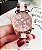 Relógio Feminino Rose Aço Inox Luxo - Imagem 6