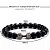 Relógio Pulseira de Aço Total Black Luxo - Imagem 4