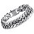 Pulseira Masculina Aço Inox Luxo - Imagem 1