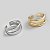 Anel Feminino Conjunto Ajustável - Imagem 1