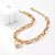 Colar Feminino Coração Folheado Luxo - Imagem 10