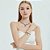 Colar Feminino e Pulseira Coração Folheado Luxo - Conjunto - Imagem 5